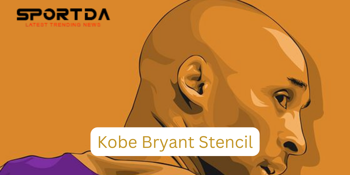 Kobe Bryant Stencil